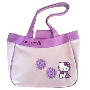 Rare vintage Hello Kitty purple purse